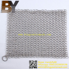 Skillet Cleaner Stainless Steel Chainmail Scrubber